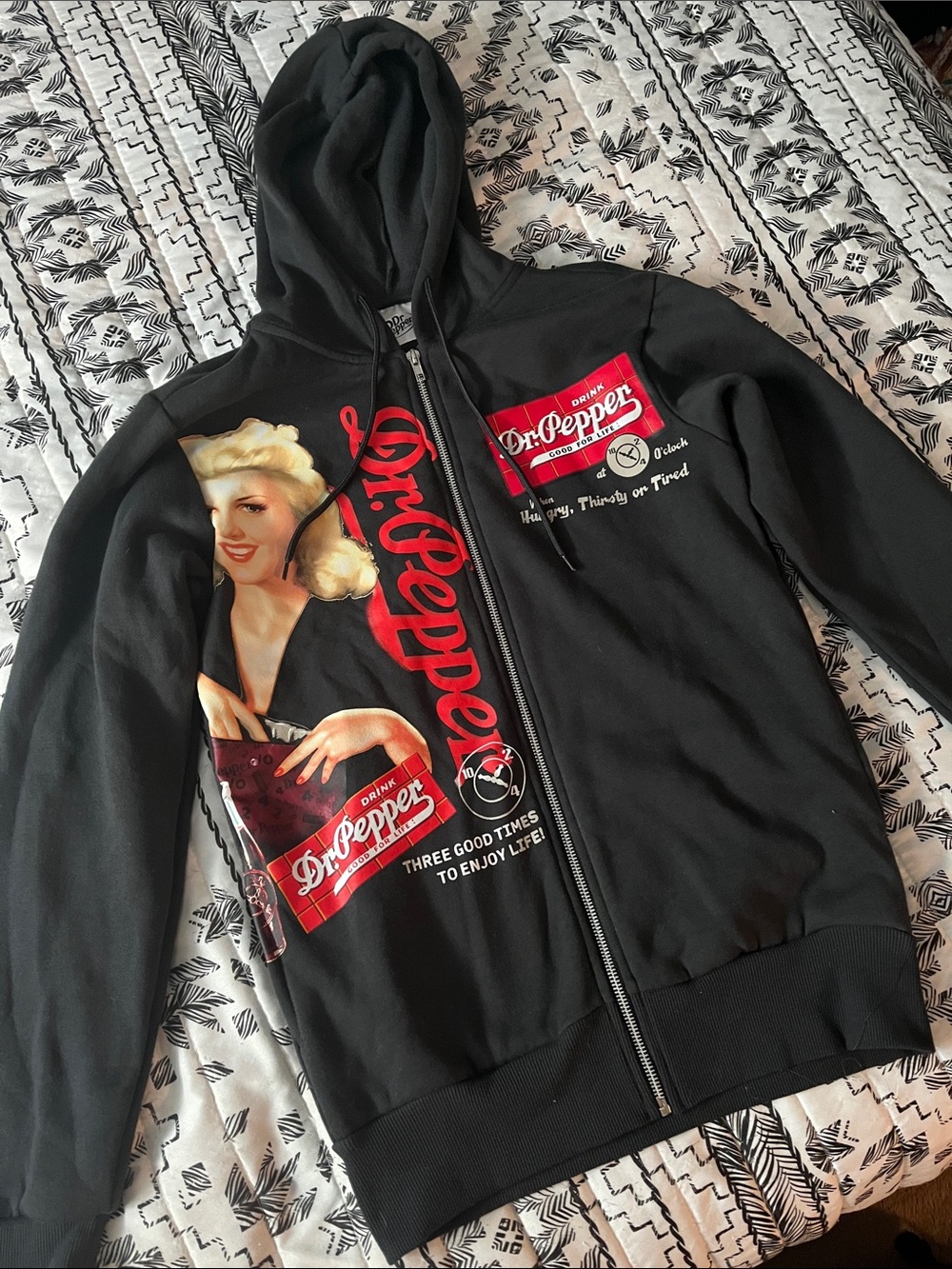 Dr Pepper Hoodie Size XS
